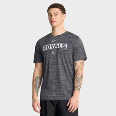 Kansas City Royals Velocity Dri-FIT T-Shirt - Black | Nike