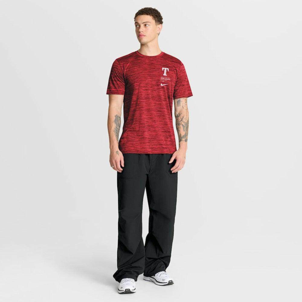 Texas Rangers Velocity Dri-FIT T-Shirt - Red | Nike