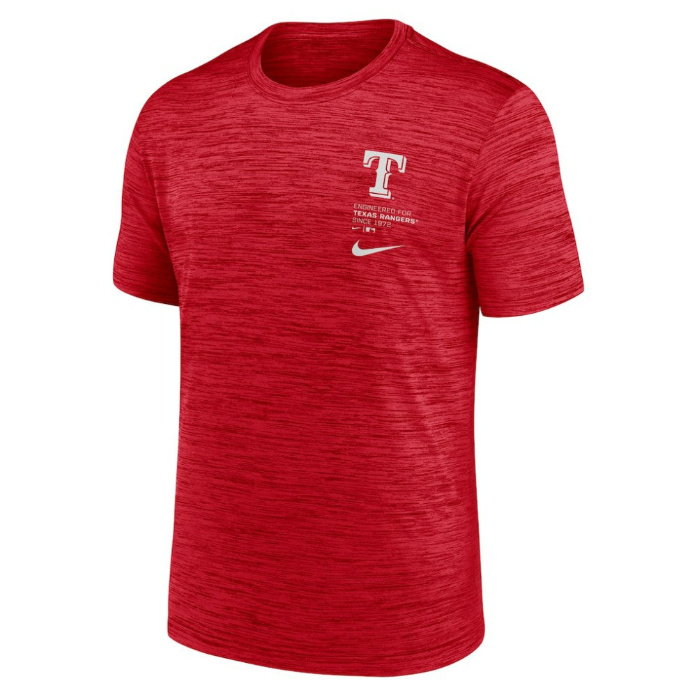 Texas Rangers Velocity Dri-FIT T-Shirt - Red | Nike