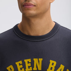 NFL Green Bay Packers IconicFleece Short Sleeve Sweatshirt