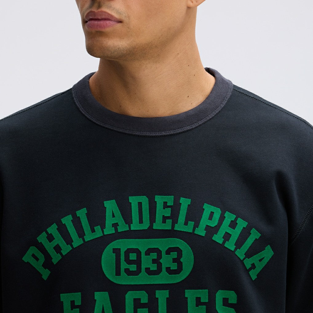 NFL Philadelphia Eagles IconicFleece Short Sleeve Sweatshirt