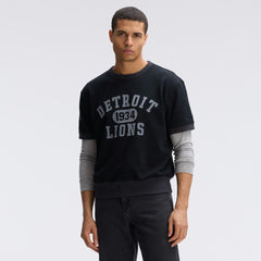 NFL Detroit Lions IconicFleece Short Sleeve Sweatshirt