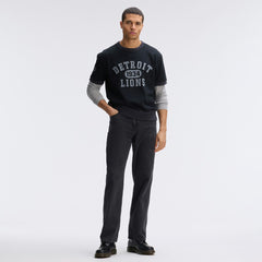 NFL Detroit Lions IconicFleece Short Sleeve Sweatshirt