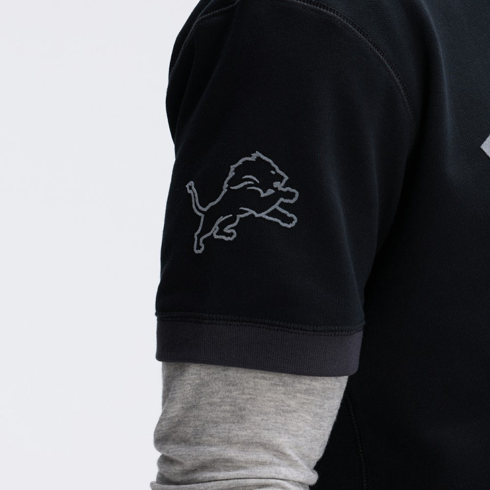 NFL Detroit Lions IconicFleece Short Sleeve Sweatshirt