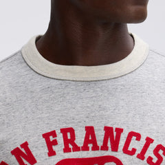 NFL San Francisco 49ers IconicFleece Short Sleeve Sweatshirt