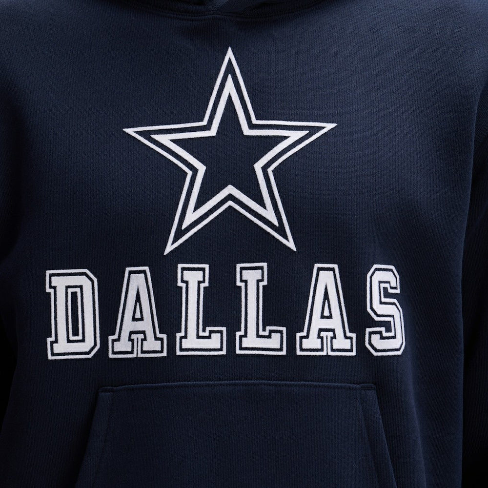 NFL Dallas Cowboys IconicFleece Flocked Hoodie