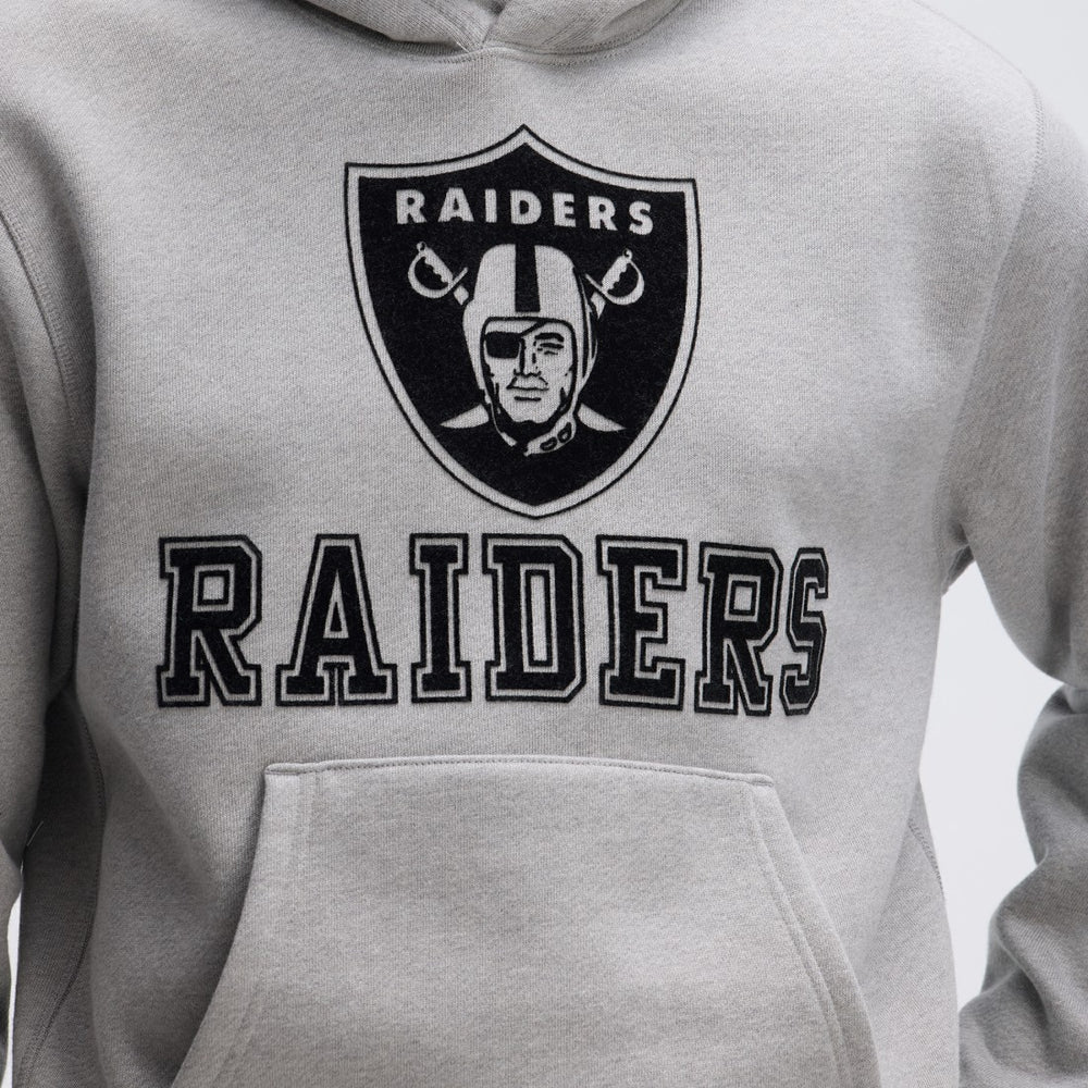 NFL Las Vegas Raiders IconicFleece Flocked Hoodie