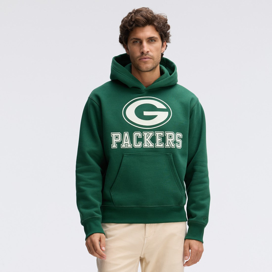 NFL Green Bay Packers IconicFleece Flocked Hoodie