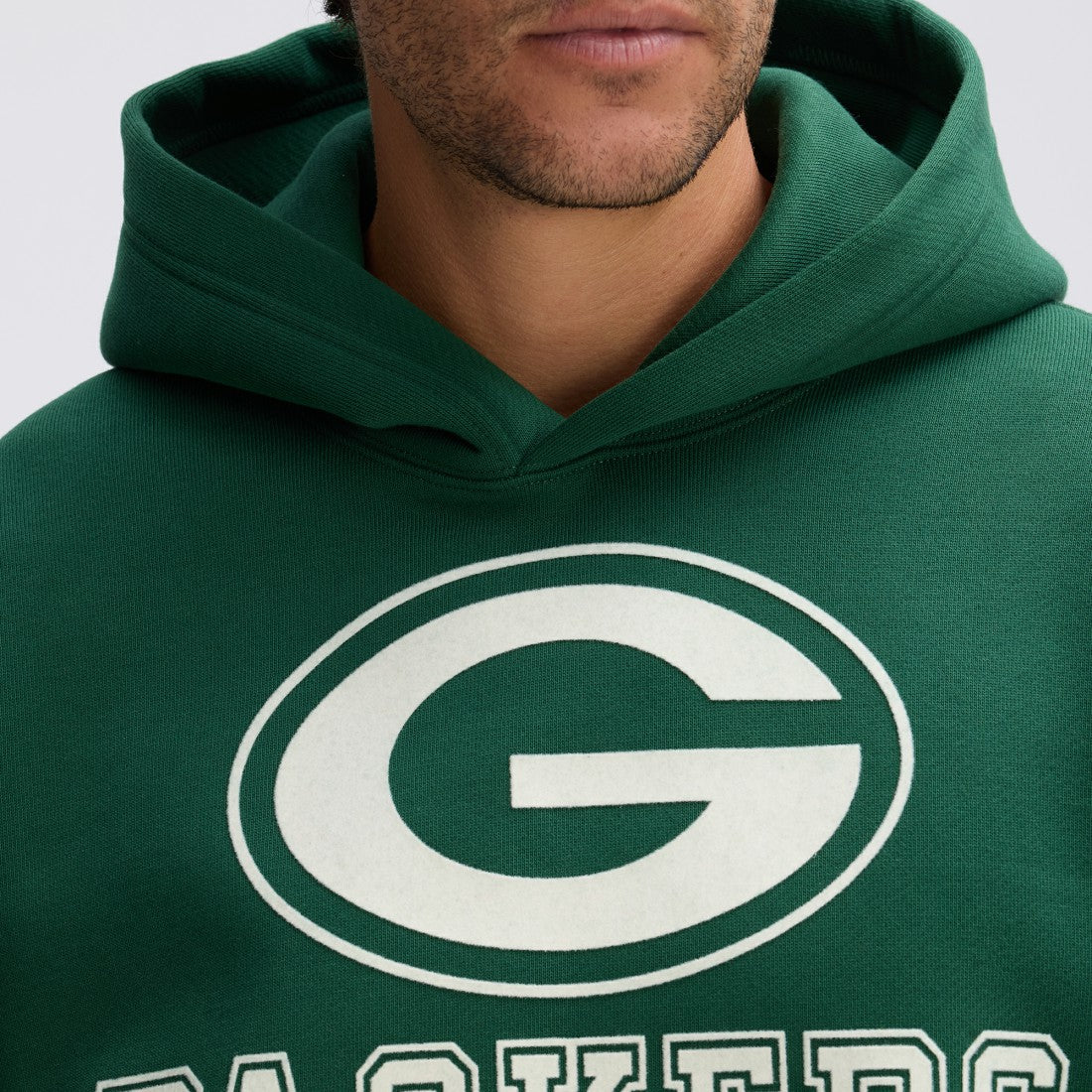 NFL Green Bay Packers IconicFleece Flocked Hoodie