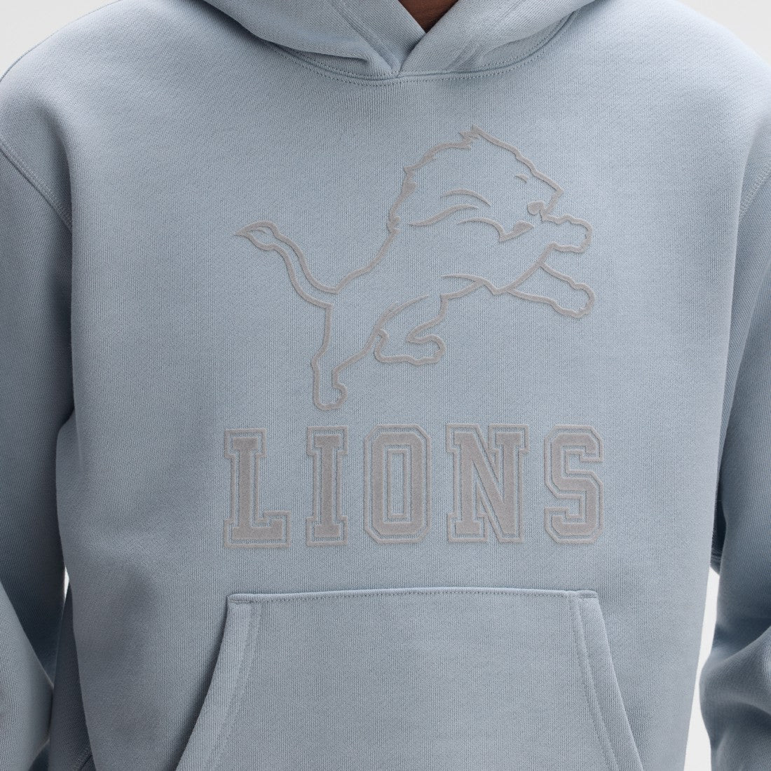 NFL Detroit Lions IconicFleece Flocked Hoodie