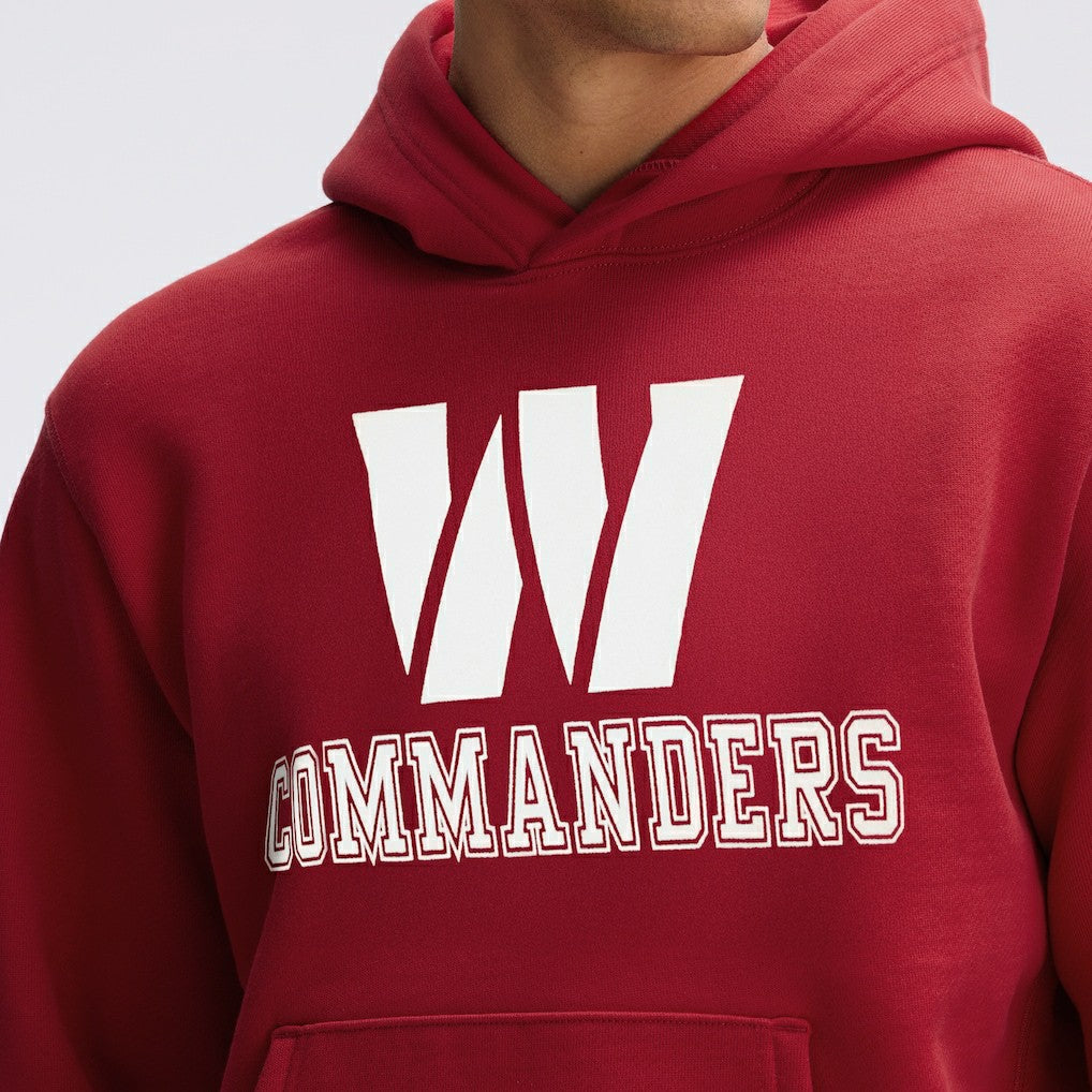 NFL Washington Commanders IconicFleece Flocked Hoodie