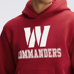 NFL Washington Commanders IconicFleece Flocked Hoodie