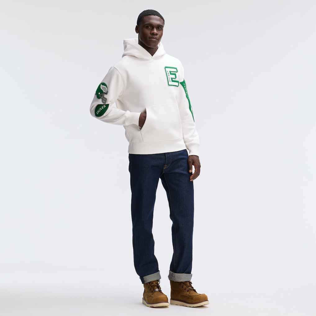NFL Philadelphia Eagles IconicFleece Letterman Hoodie