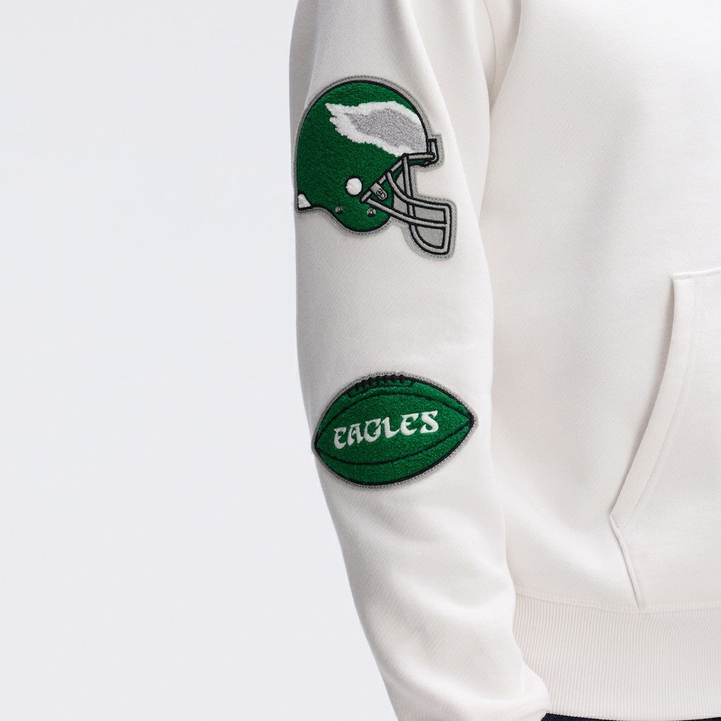 NFL Philadelphia Eagles IconicFleece Letterman Hoodie