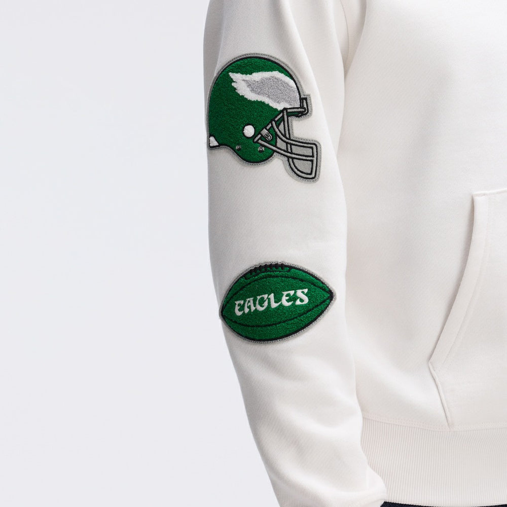 NFL Philadelphia Eagles IconicFleece Letterman Hoodie
