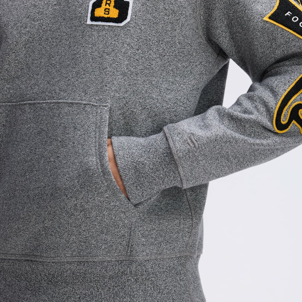 NFL Pittsburgh Steelers IconicFleece Letterman Hoodie
