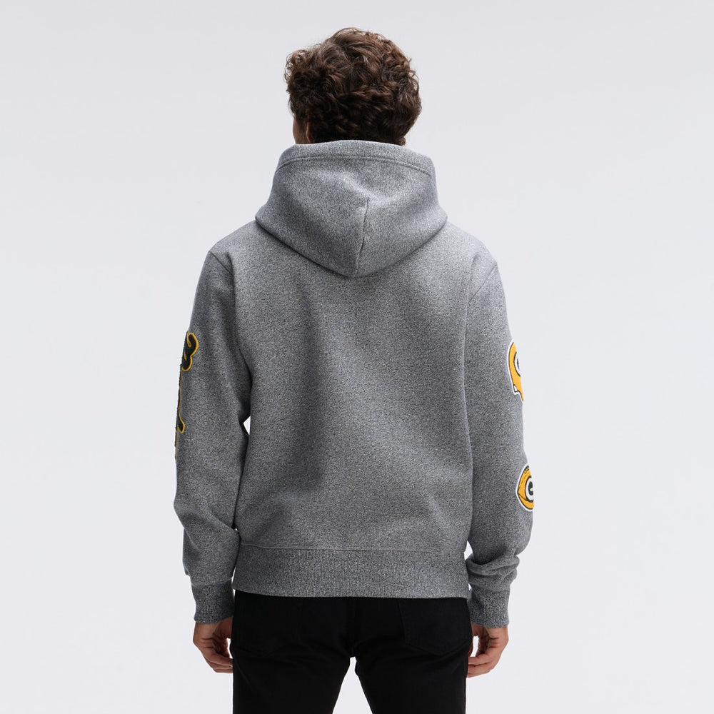 NFL Green Bay Packers IconicFleece Letterman Hoodie