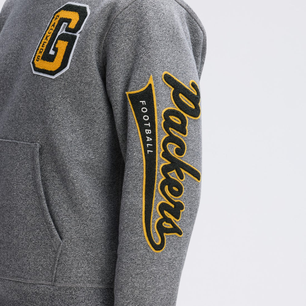NFL Green Bay Packers IconicFleece Letterman Hoodie