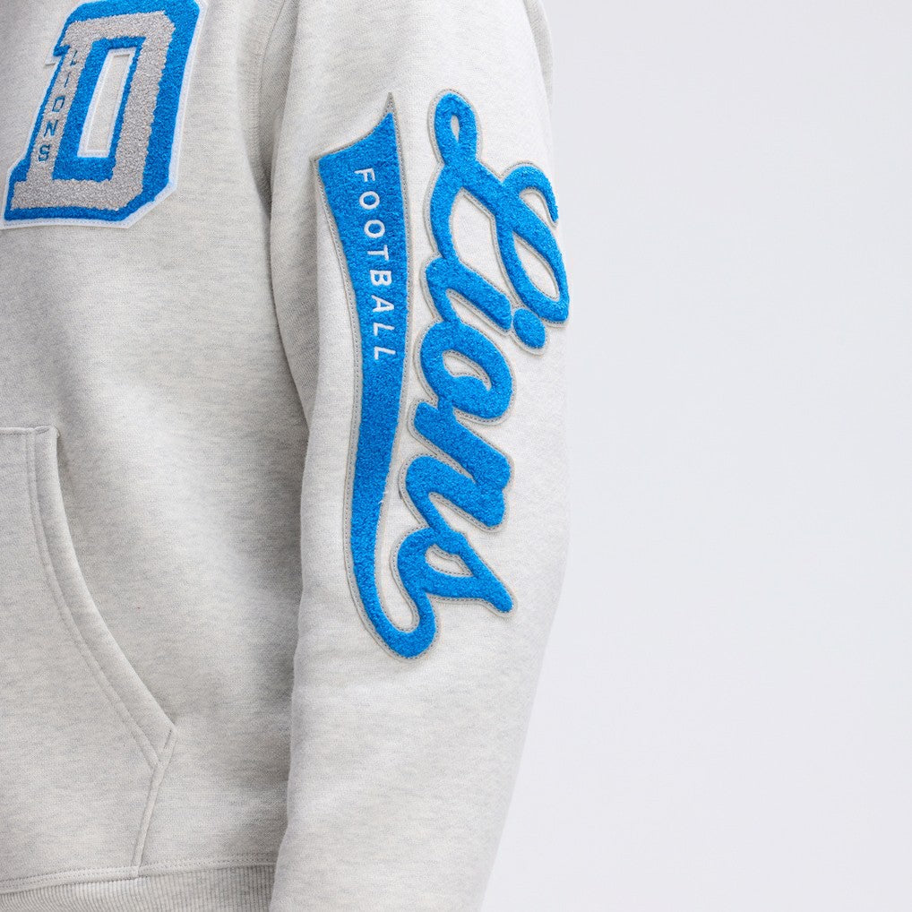 NFL Detroit Lions IconicFleece Letterman Hoodie