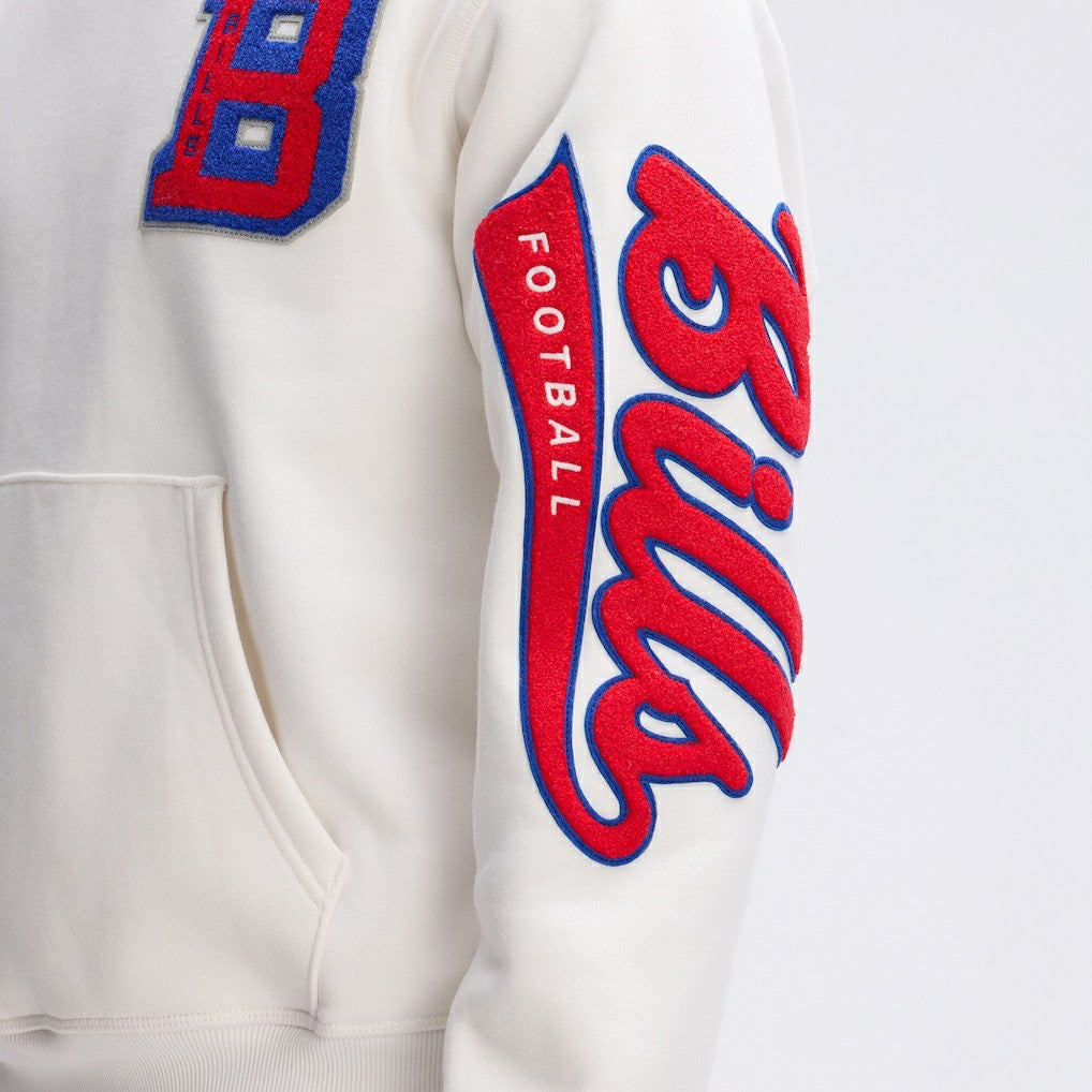NFL Buffalo Bills IconicFleece Letterman Hoodie