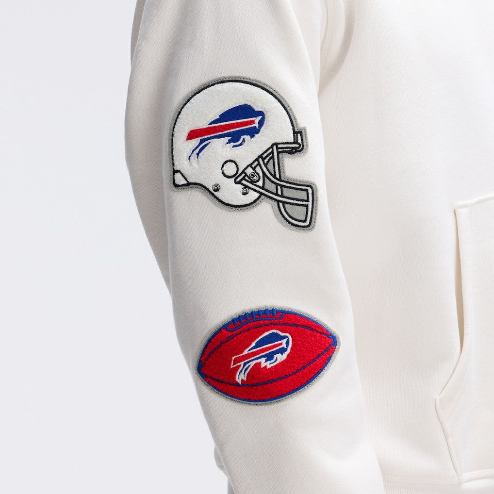 NFL Buffalo Bills IconicFleece Letterman Hoodie