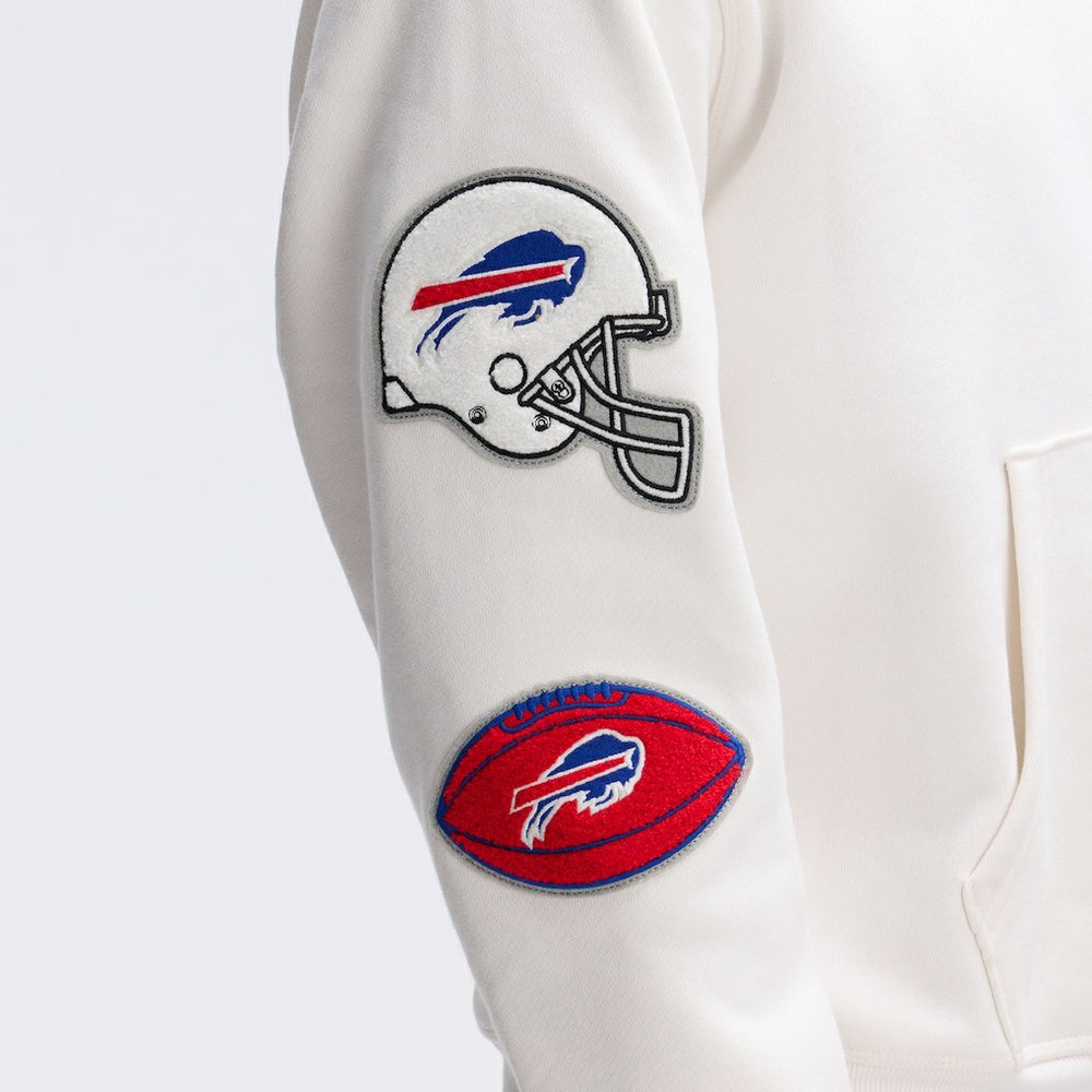 NFL Buffalo Bills IconicFleece Letterman Hoodie