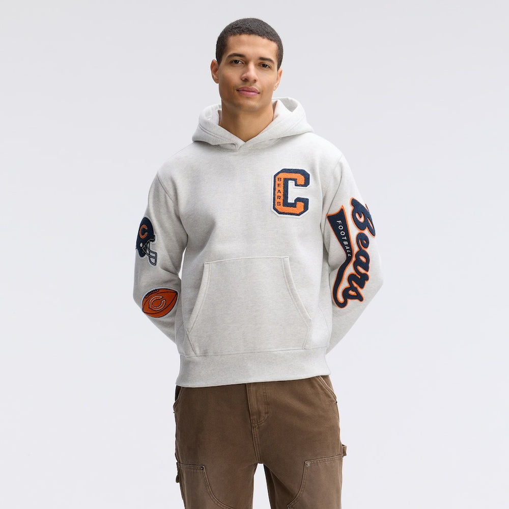NFL Chicago Bears IconicFleece Letterman Hoodie