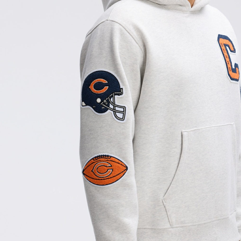NFL Chicago Bears IconicFleece Letterman Hoodie