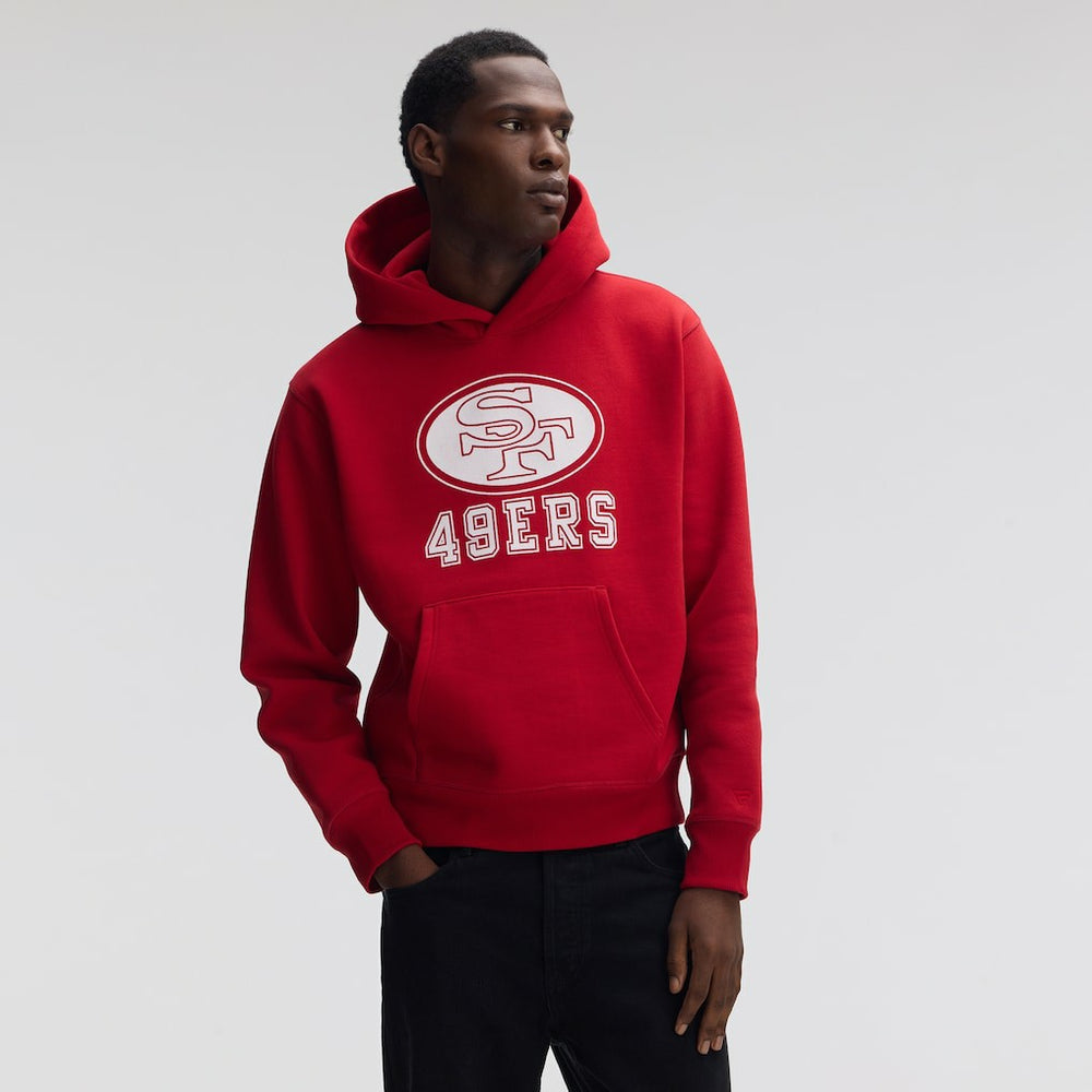 NFL San Francisco 49ers IconicFleece Flocked Hoodie