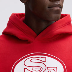 NFL San Francisco 49ers IconicFleece Flocked Hoodie