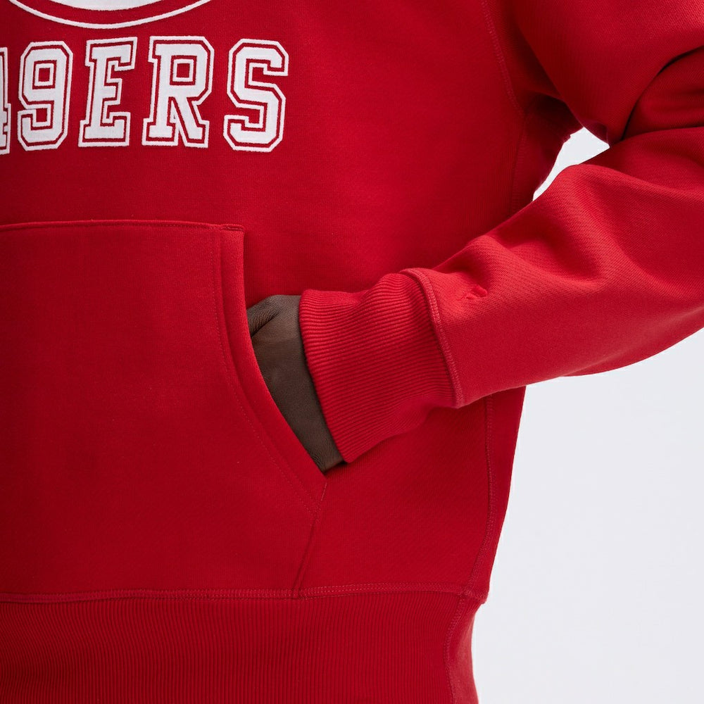 NFL San Francisco 49ers IconicFleece Flocked Hoodie