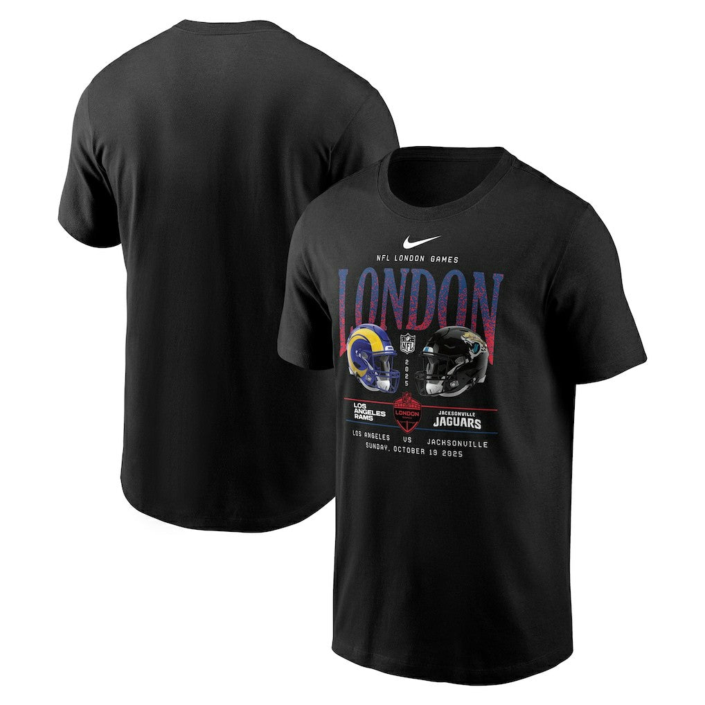 NFL Jacksonville Jaguars Los Angeles Rams vs.  International Games London 2025 T-Shirt