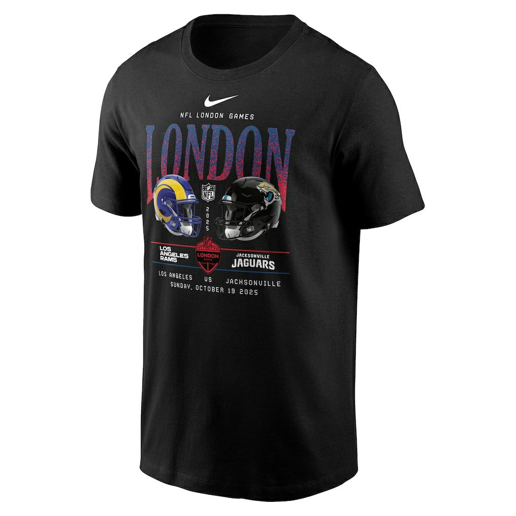NFL Jacksonville Jaguars Los Angeles Rams vs.  International Games London 2025 T-Shirt