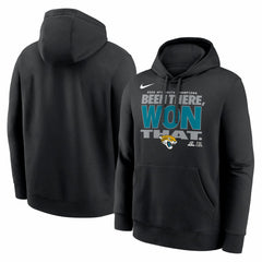 NFL Jacksonville Jaguars 2025 AFC South Division Champions Locker Room Trophy Collection Hoodie