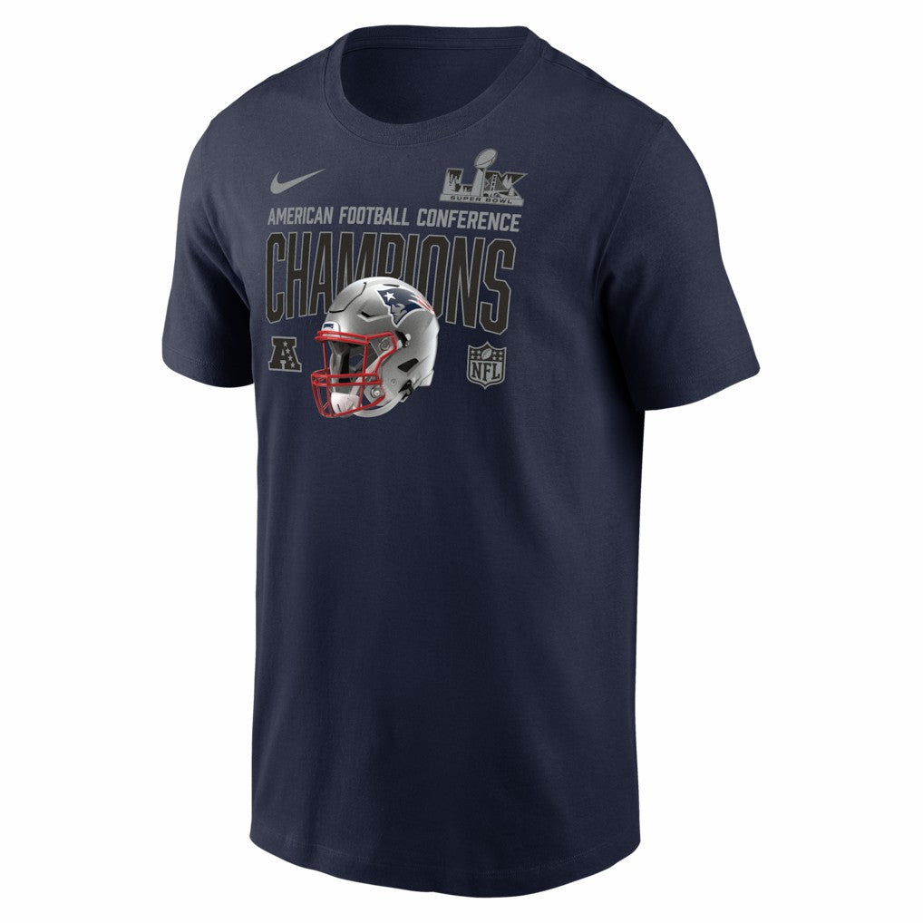 NFL New England Patriots 2025 AFC Champions Glory Shield T-Shirt