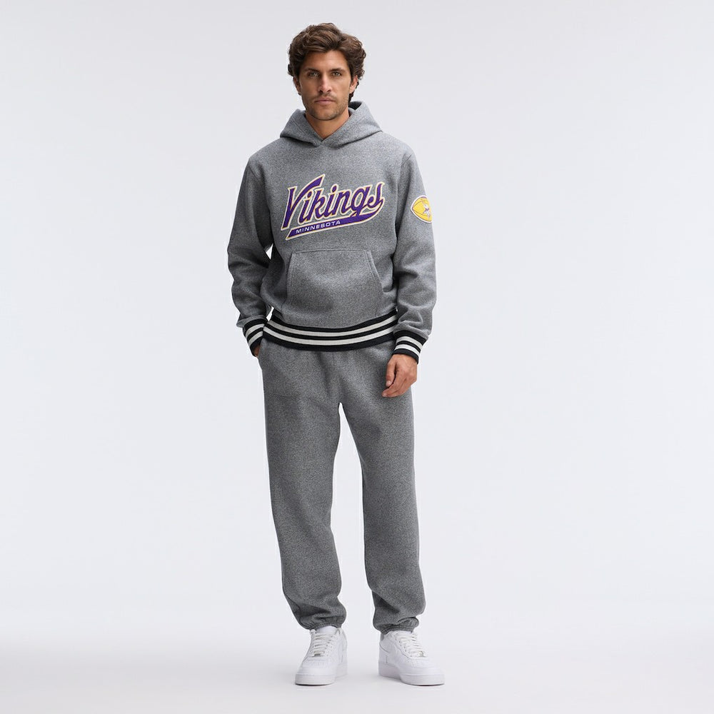 NFL Minnesota Vikings IconicFleece Tipped Hoodie