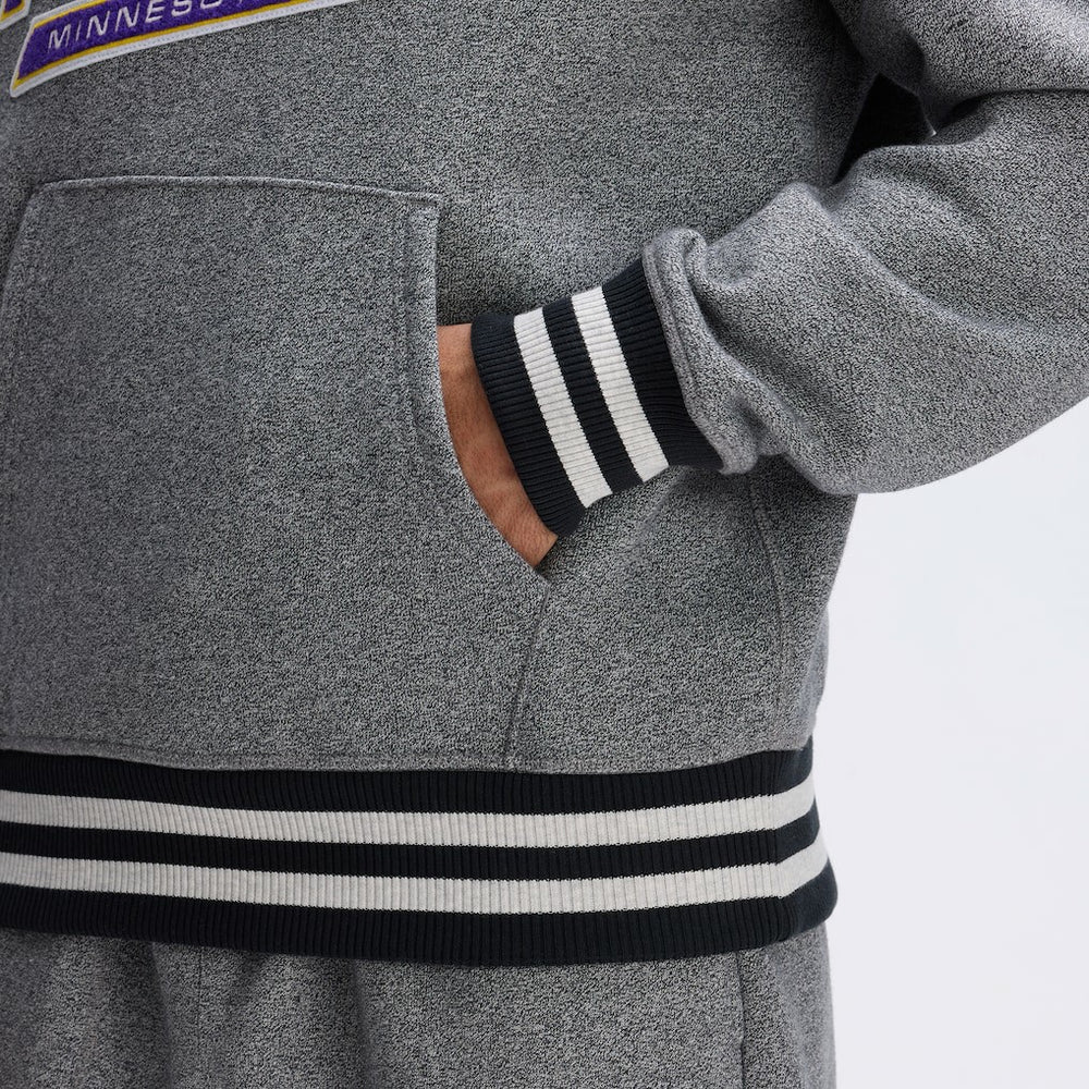 NFL Minnesota Vikings IconicFleece Tipped Hoodie