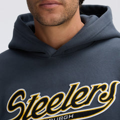 NFL Pittsburgh Steelers IconicFleece Tipped Hoodie