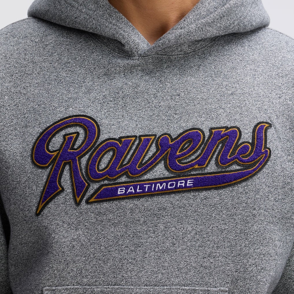 NFL Baltimore Ravens IconicFleece Tipped Hoodie