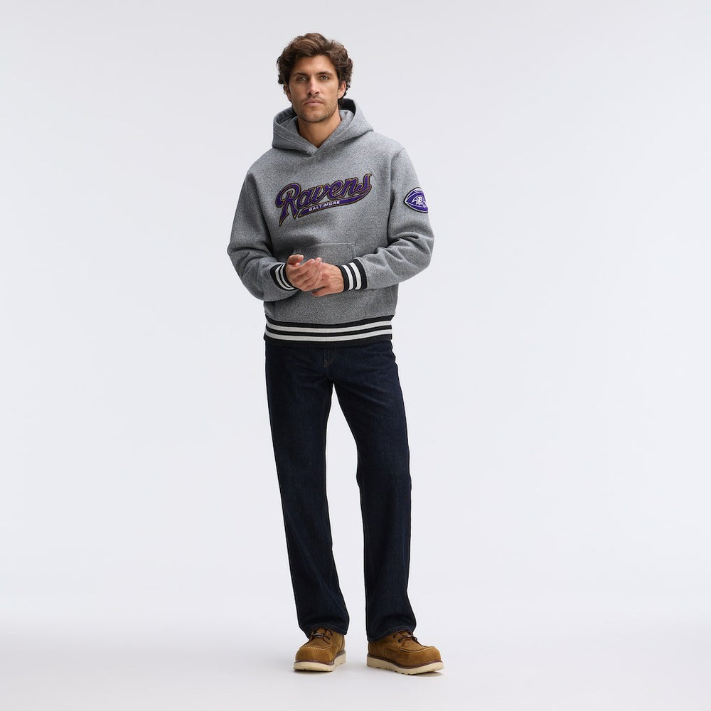NFL Baltimore Ravens IconicFleece Tipped Hoodie
