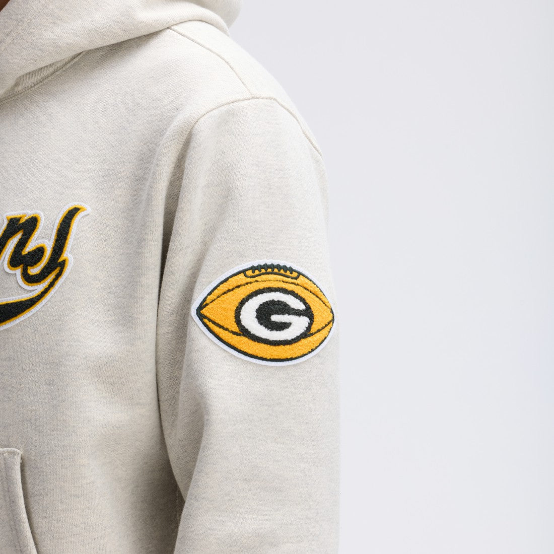 NFL Green Bay Packers IconicFleece Tipped Hoodie