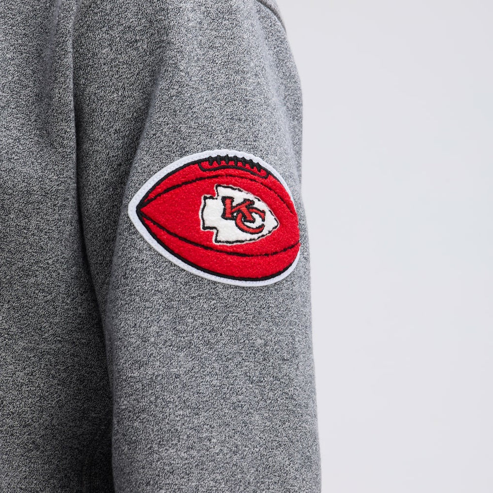 NFL Kansas City Chiefs IconicFleece Tipped Hoodie