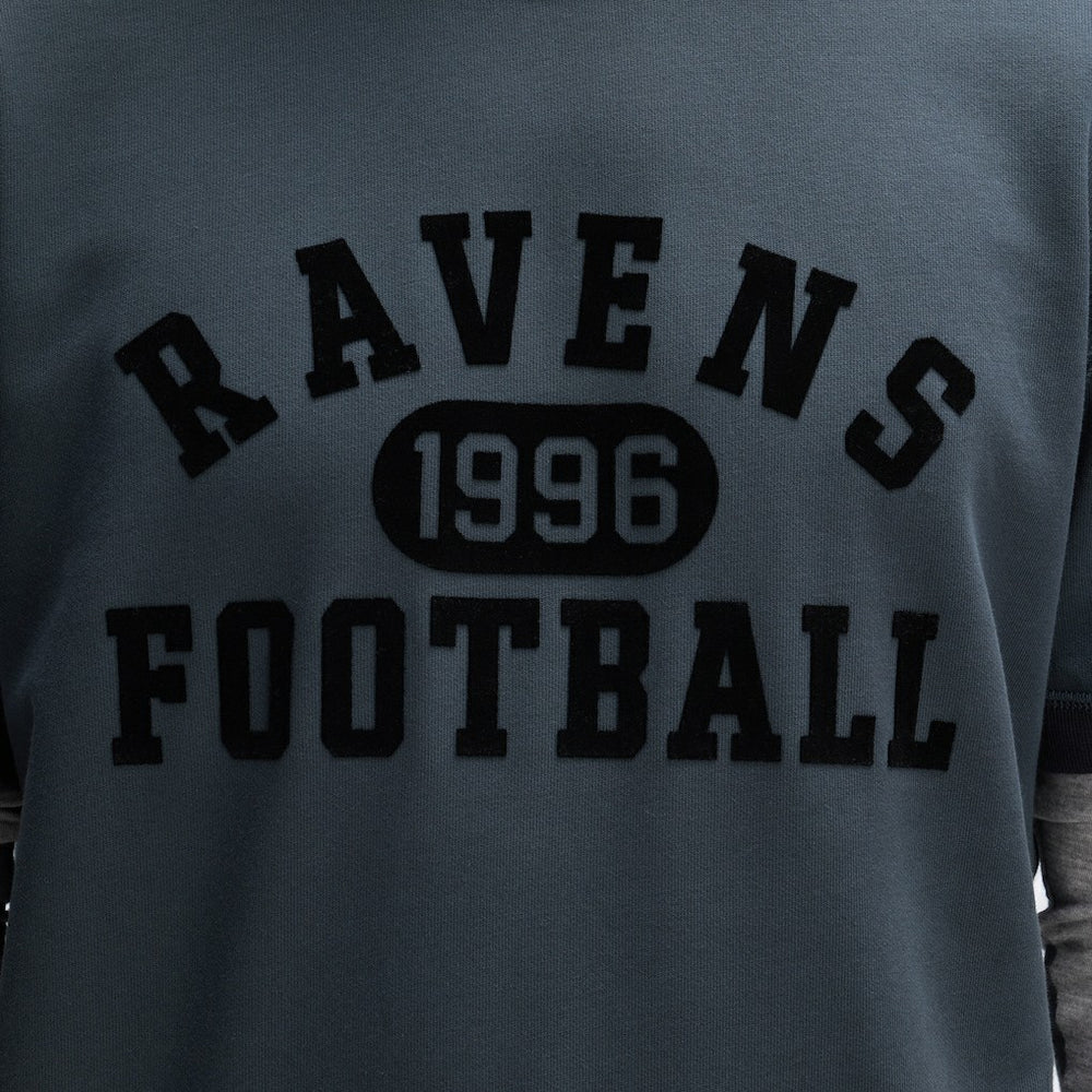 NFL Baltimore Ravens IconicFleece Short Sleeve Sweatshirt