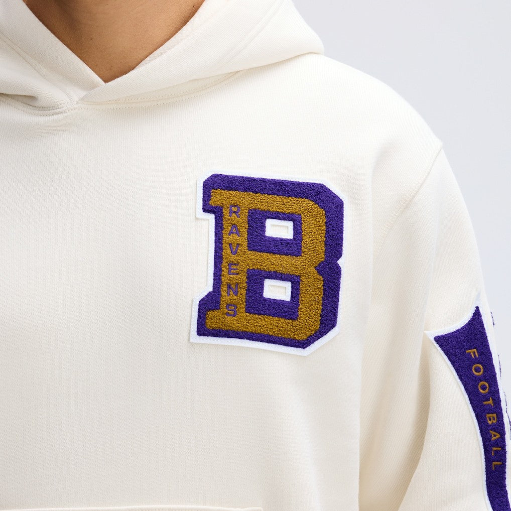 NFL Baltimore Ravens IconicFleece Letterman Hoodie
