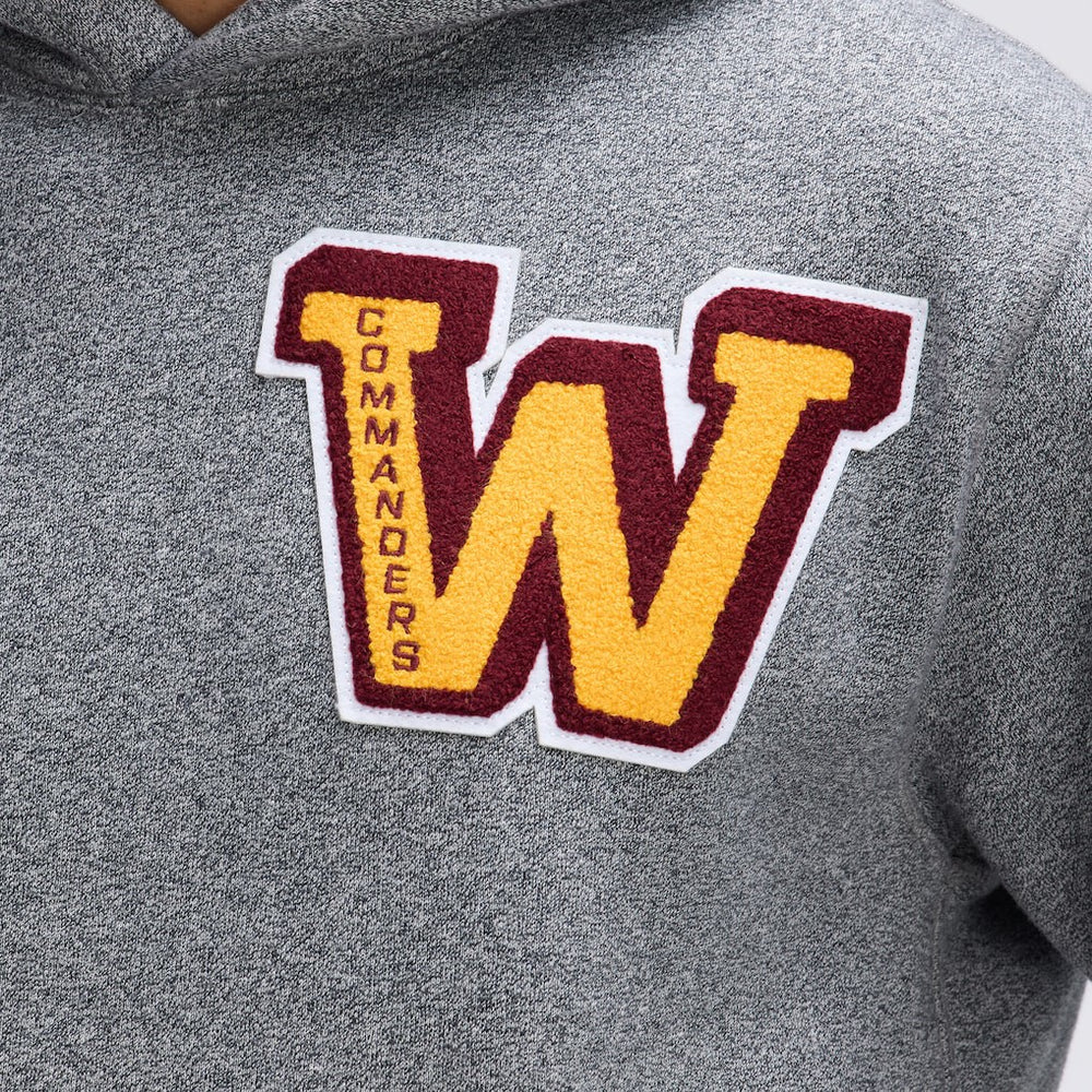 NFL Washington Commanders IconicFleece Letterman Hoodie