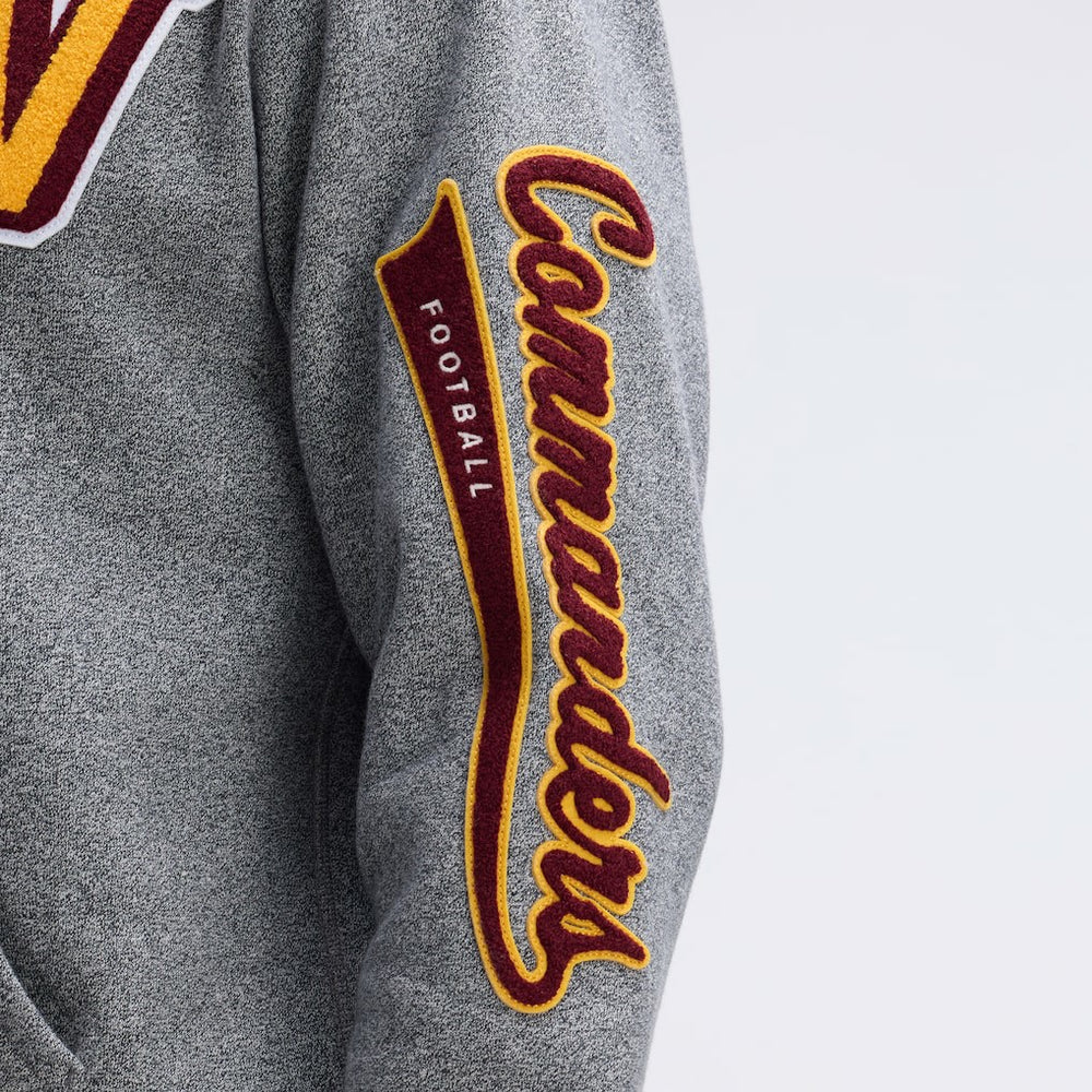 NFL Washington Commanders IconicFleece Letterman Hoodie