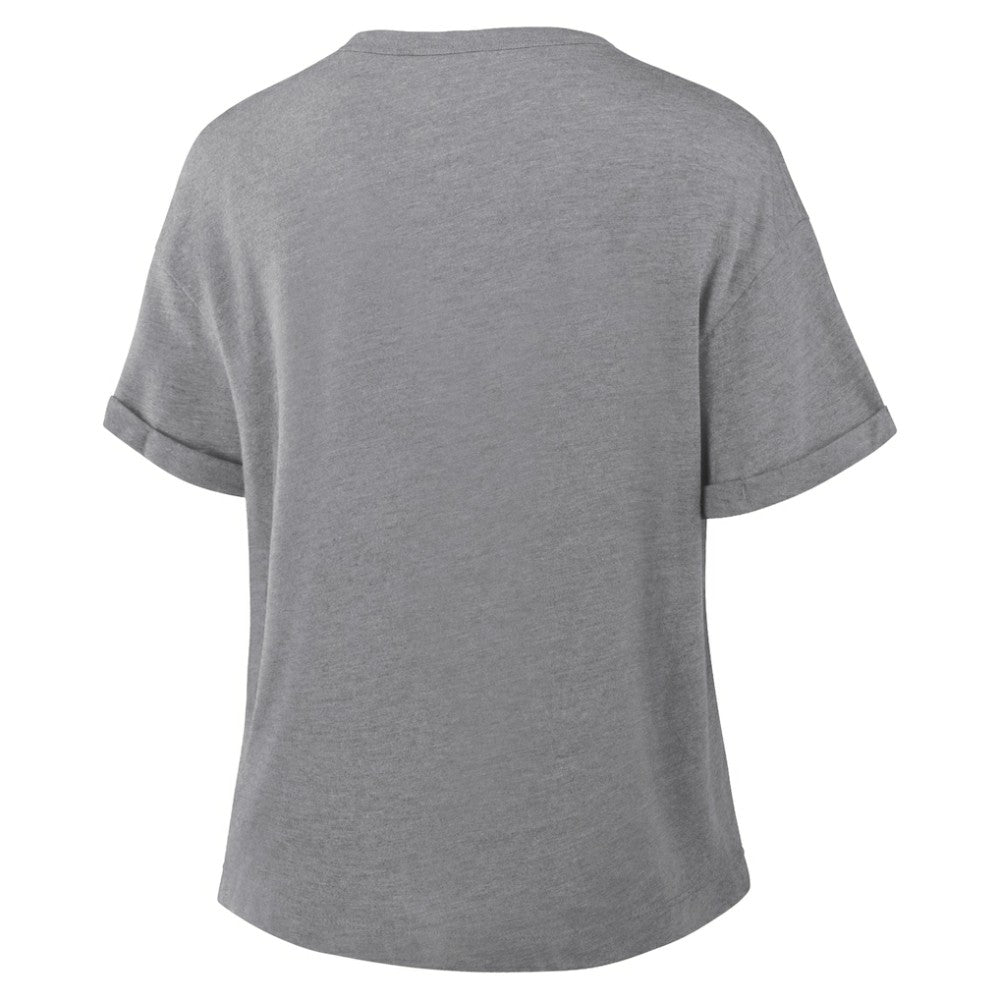 Utah Mammoth Fanatics Women's Tribute Tri-Blend Boxy T-Shirt