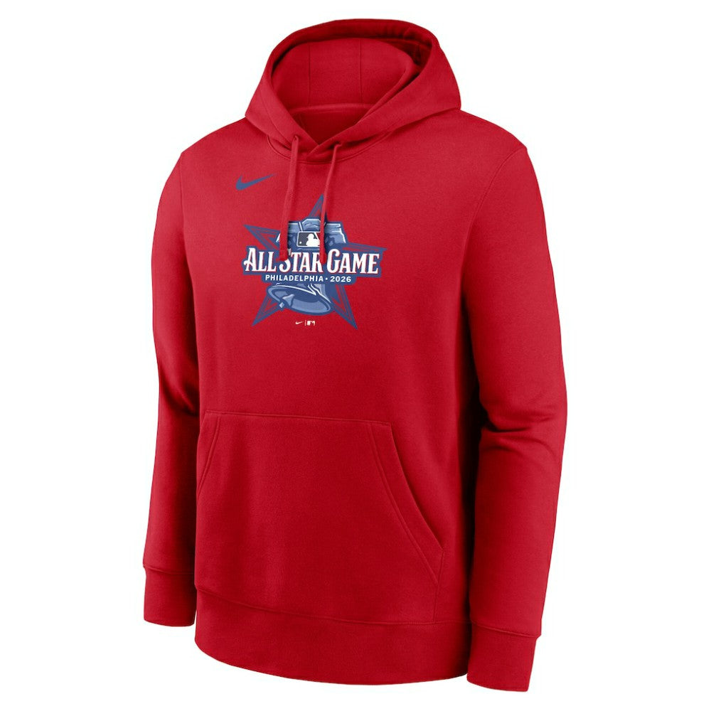 2026 MLB All-Star Game Logo Club Pullover Hoodie - Red | Nike