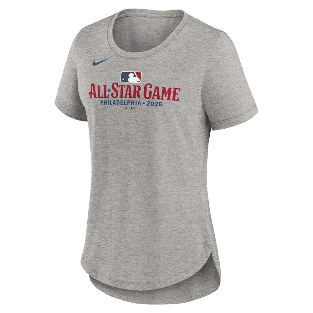 MLB All-Star Women's 2026 MLB All-Star Game Wordmark Tri-Blend T-Shirt - Heather Gray | Nike
