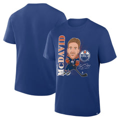 Connor McDavid Edmonton Oilers Fanatics Caricature Player T-Shirt